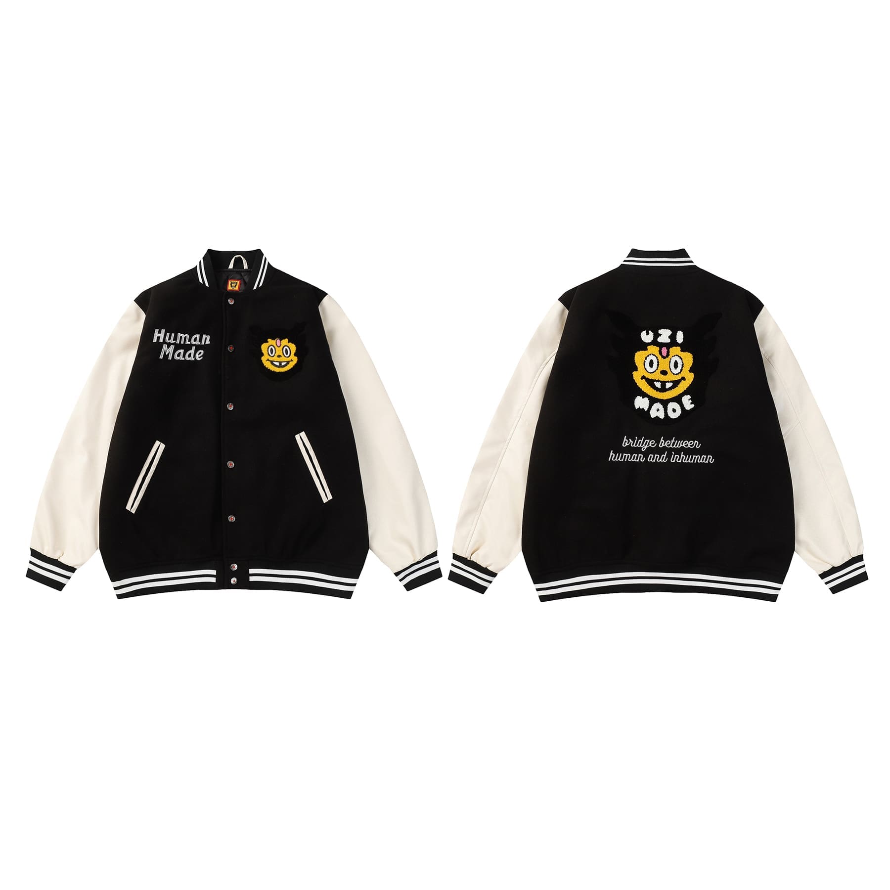 retro Hvm*n M*de cho baseball jacket