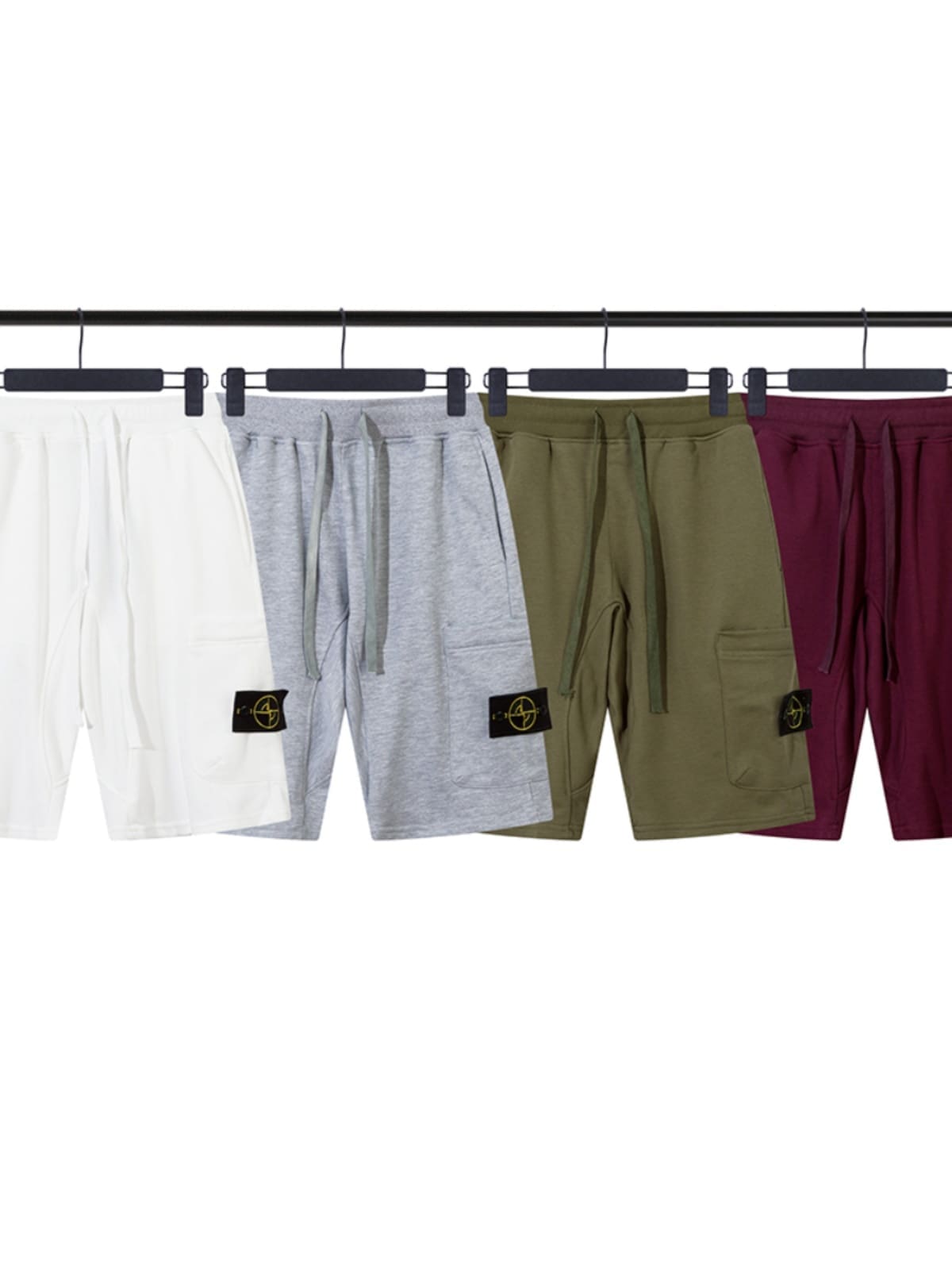 Stone Island Straight Shorts