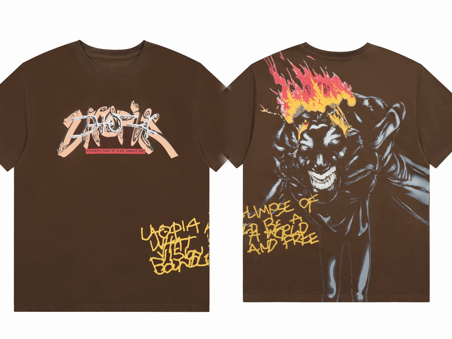 Travis Scott Cactus Jack Wink Utopia Tee
