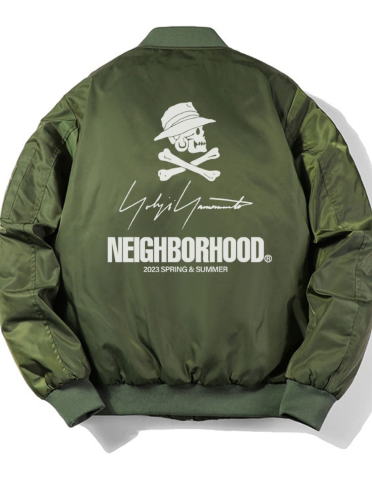 Yohji Yamamoto X Nbhd Skull Flight Jacket