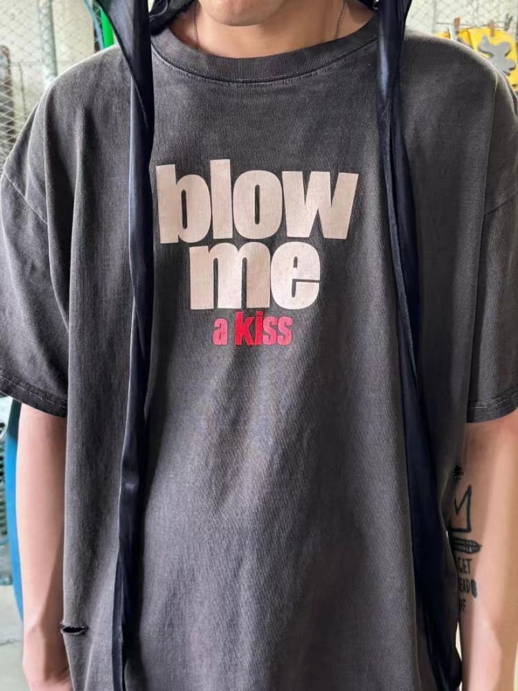 Grailz Project G/R Distressed Tee