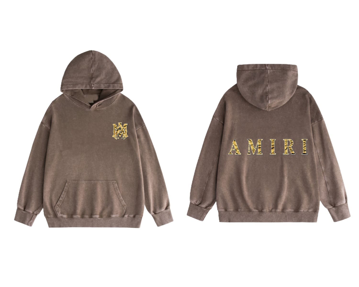 Amiri Washed Wear Pullover Hoodie 2