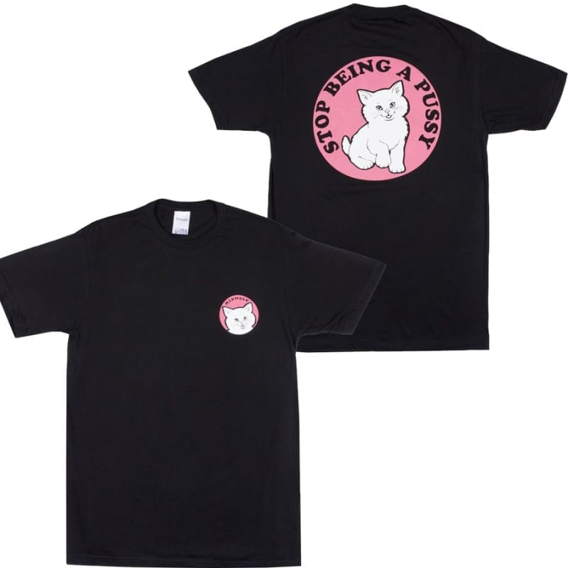 Rip N Dip Middle Finger Cat Pocket Tee