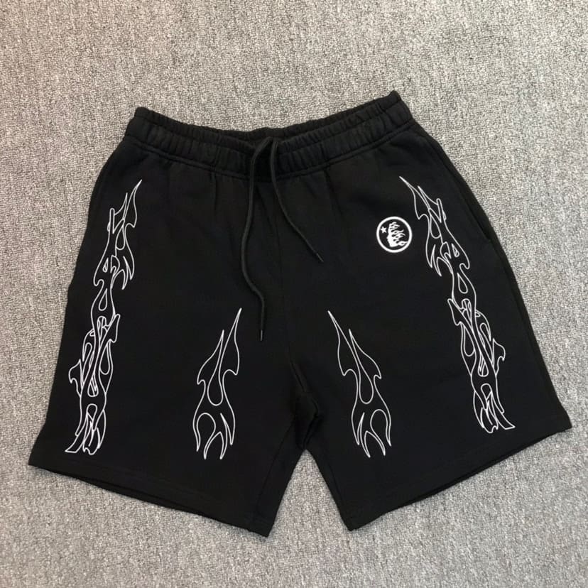 H*lst*r logo retro fashion shorts