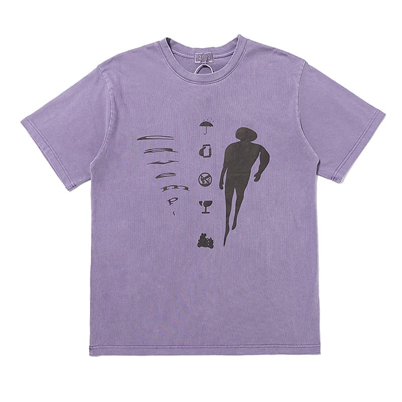 Cavempt Washed Batik Distressed Tee