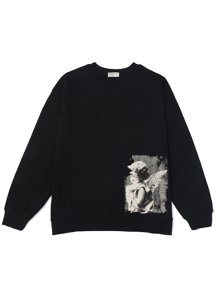 Yohji Yamamoto S’Yte Cupid Angel Print Sweater