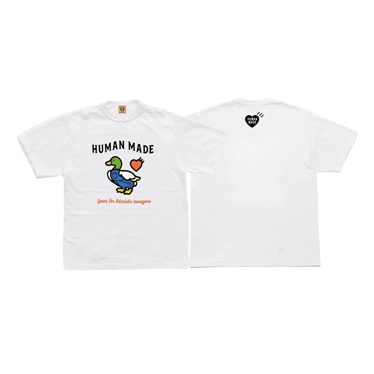 Hvm*n M*de cartoon duck heart tee