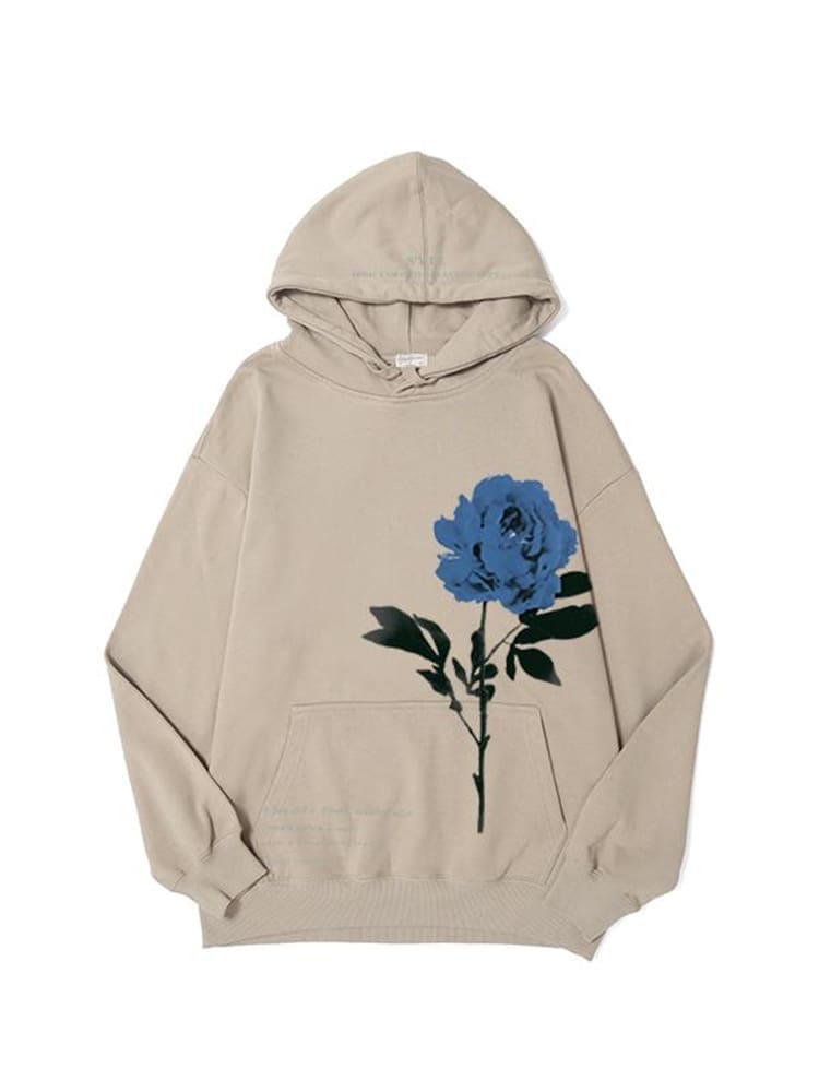 Yohji Yamamoto Rose Flower Sweatshirt
