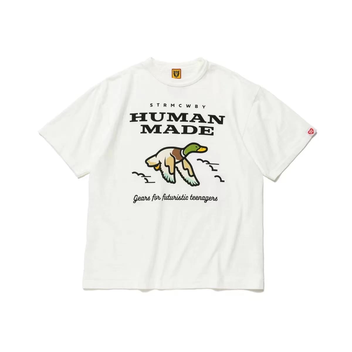 Hvm*n M*de duck letter short sleeve tee