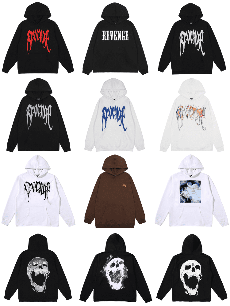 Revenge Fog High Street Skull Hoodie