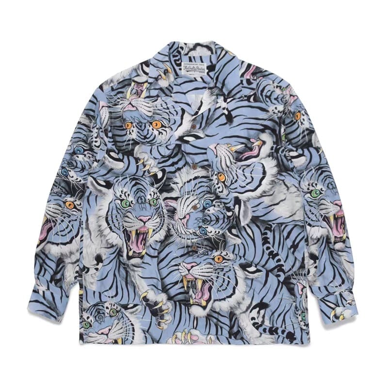 Wacko Maria Hawaiian Style Long Sleeve Shirt