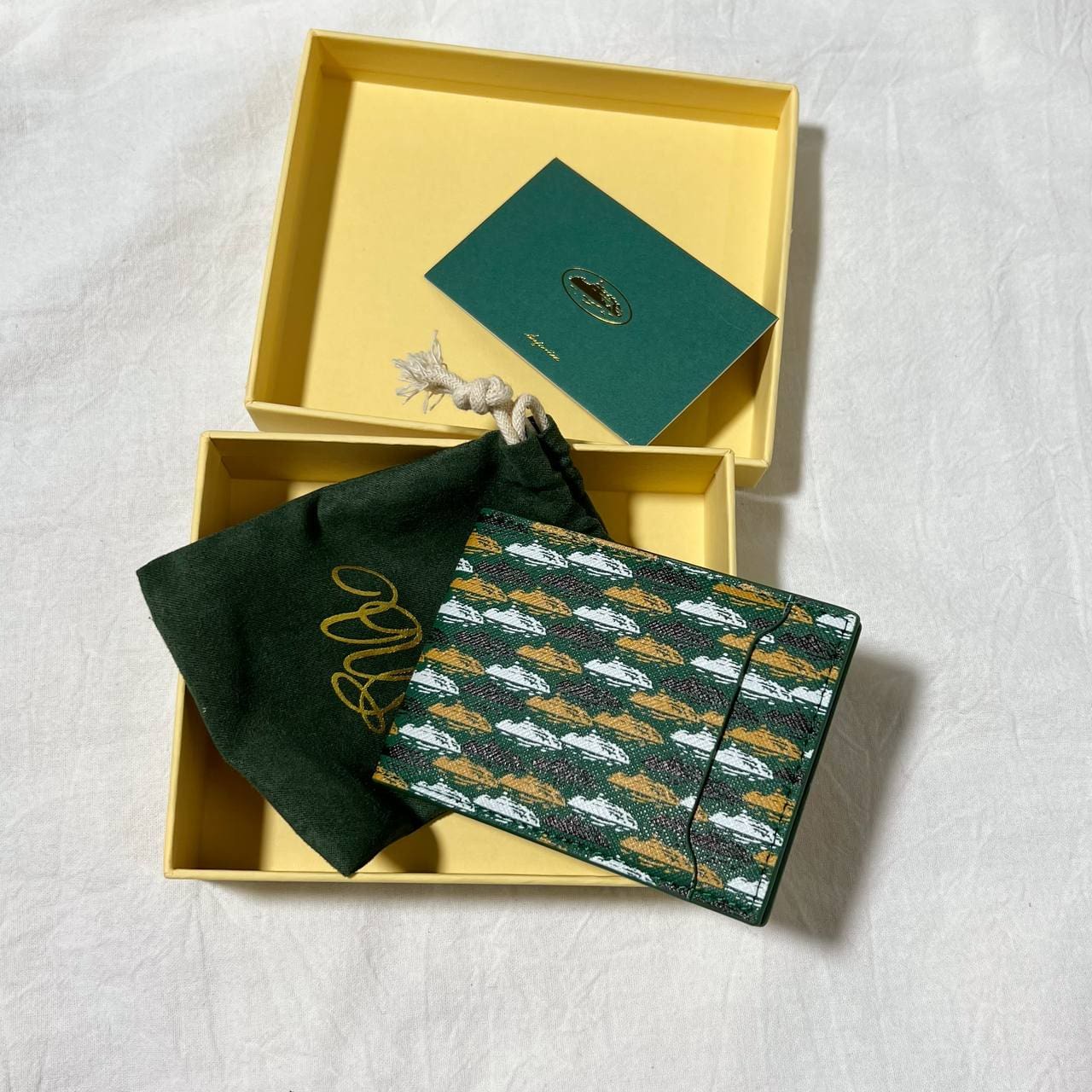 Corteiz CRTZ Card Holder with Box and Dustbag