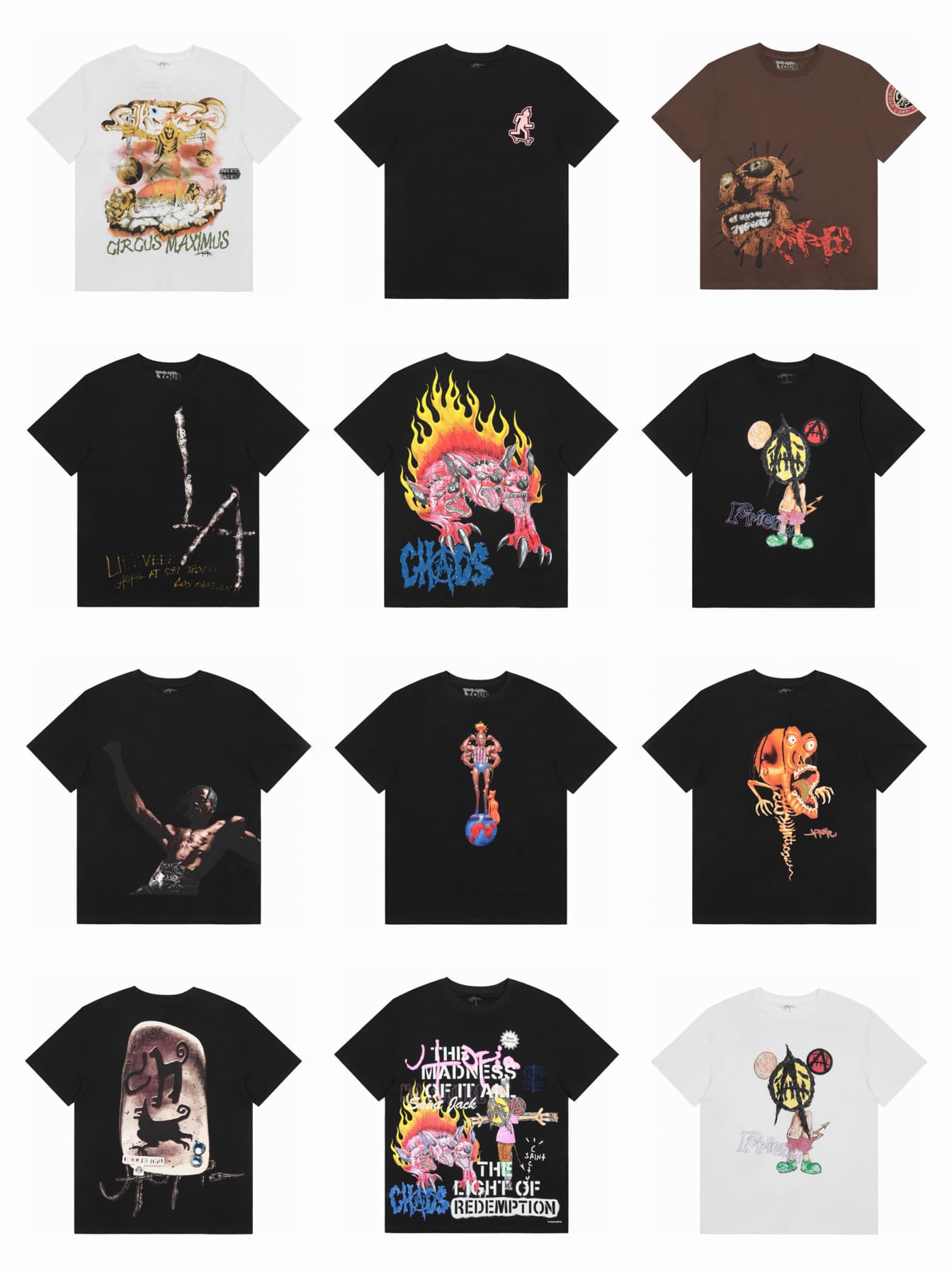 Travis Scott Cactus Jack Wink Utopia Tee