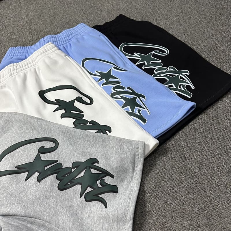 Corteiz Classic Letter Print Hip Hop Shorts