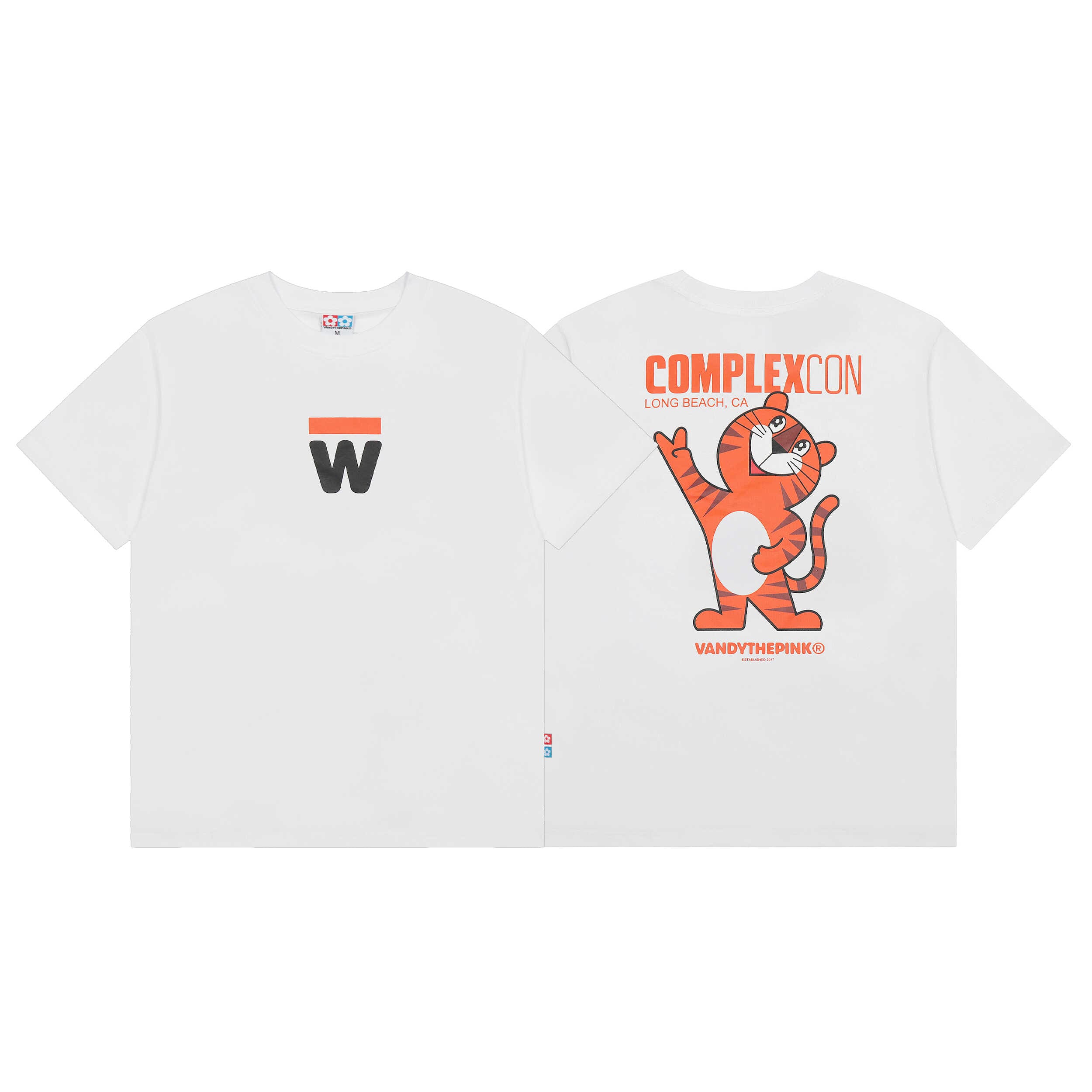 Vandythepink Fun Cartoon Letter Tee