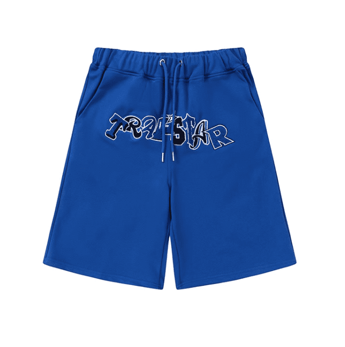 Trapstar New Color Towel Embroidery Short Sleeve T-Shirt and Sports Shorts Set