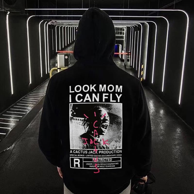 Travis Scott Roaring Portrait Hoodie