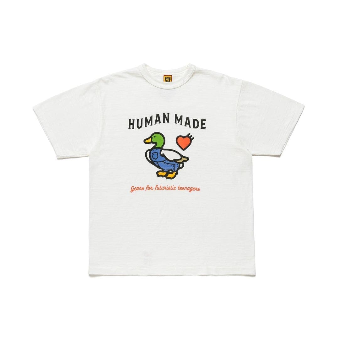 Hvm*n M*de duck letter short sleeve tee