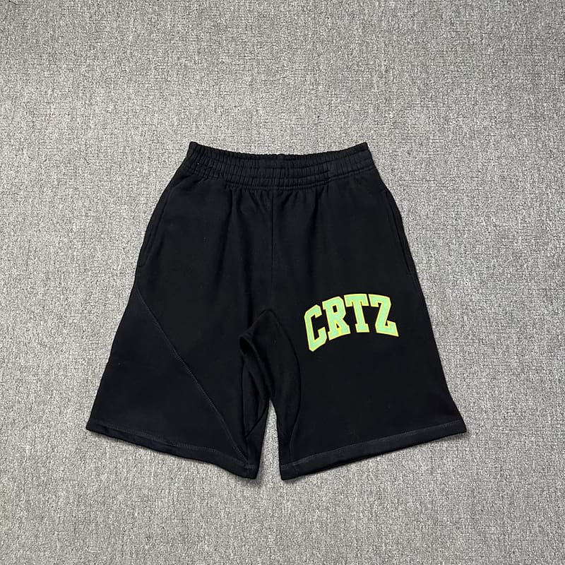 Corteiz Hooded Pullover Street Shorts Sports Set