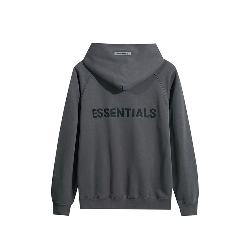 Fog Essentials Back Letter Zipper Coat