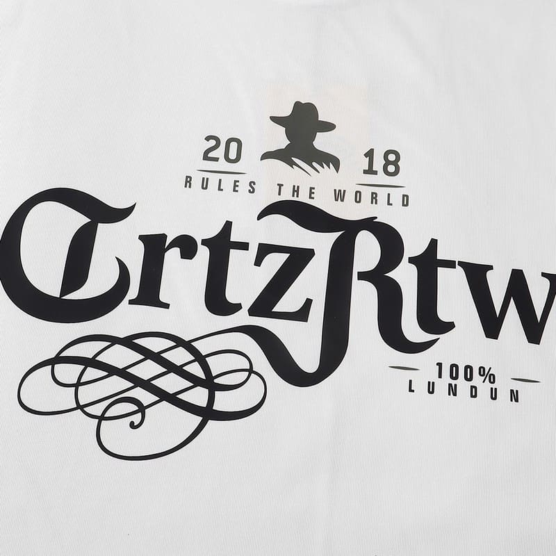 Corteiz Summer Printed Crew Neck Short Sleeve T-Shirt for Men