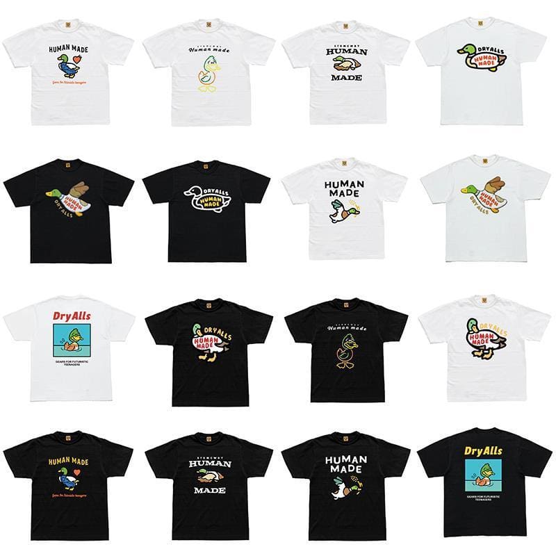 Hvm*n M*de cartoon duck heart tee