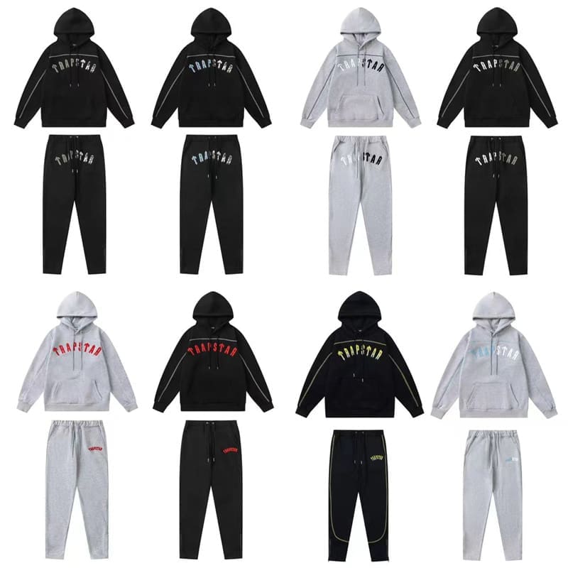 Trapstar Gradient Letter Camo Hoodie & Pants