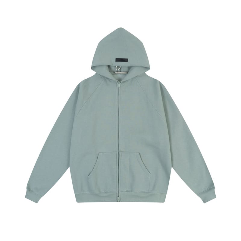Essentials Amg Fog Double-Line Zipper Hoodie