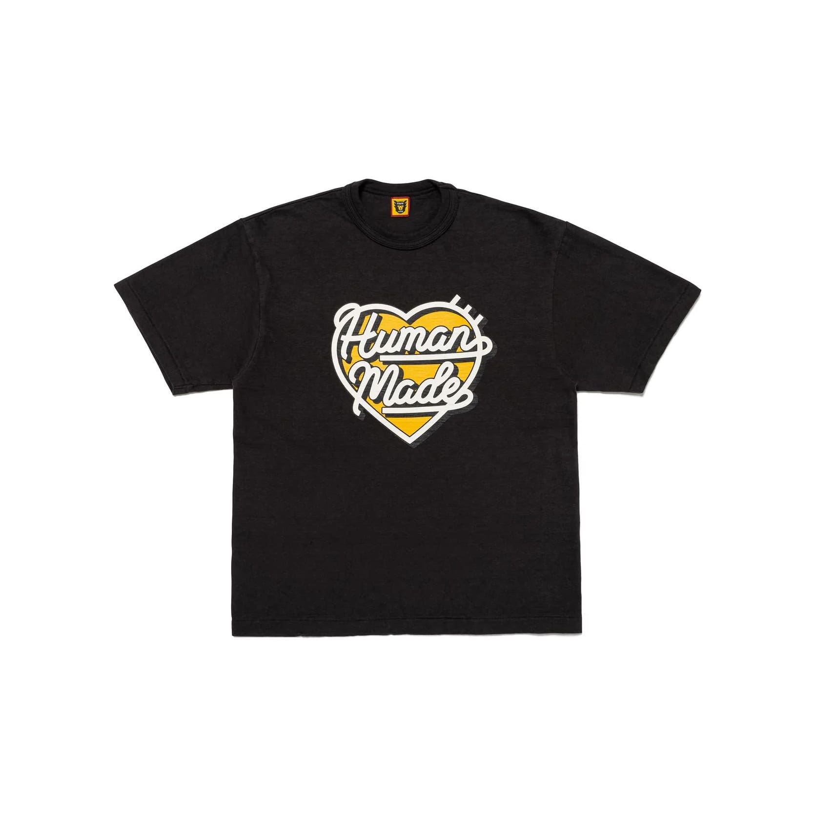 Hvm*n M*de heart-shaped logo tee