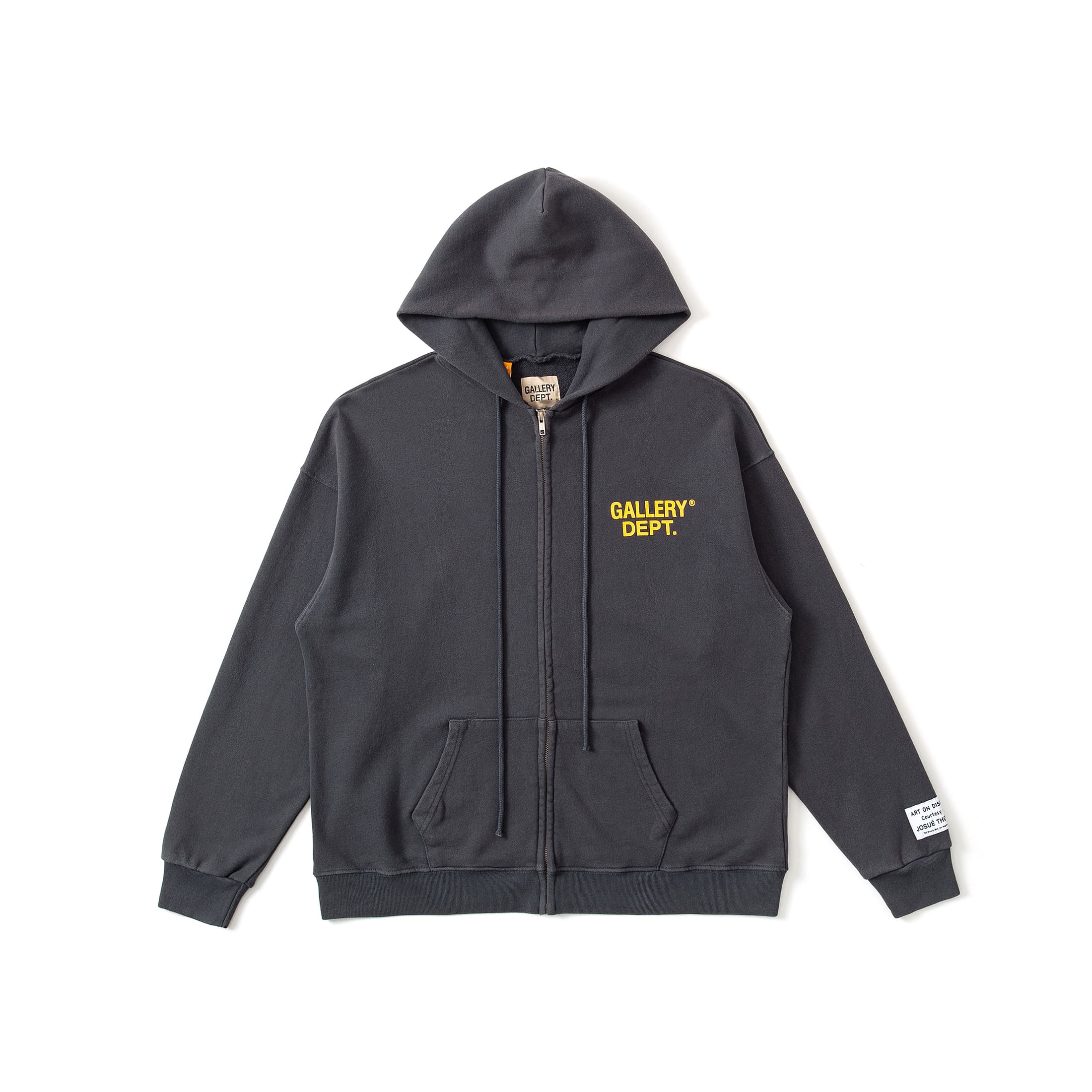 Gallery Dept Washed-Out Vintage Cardigan Hoodie