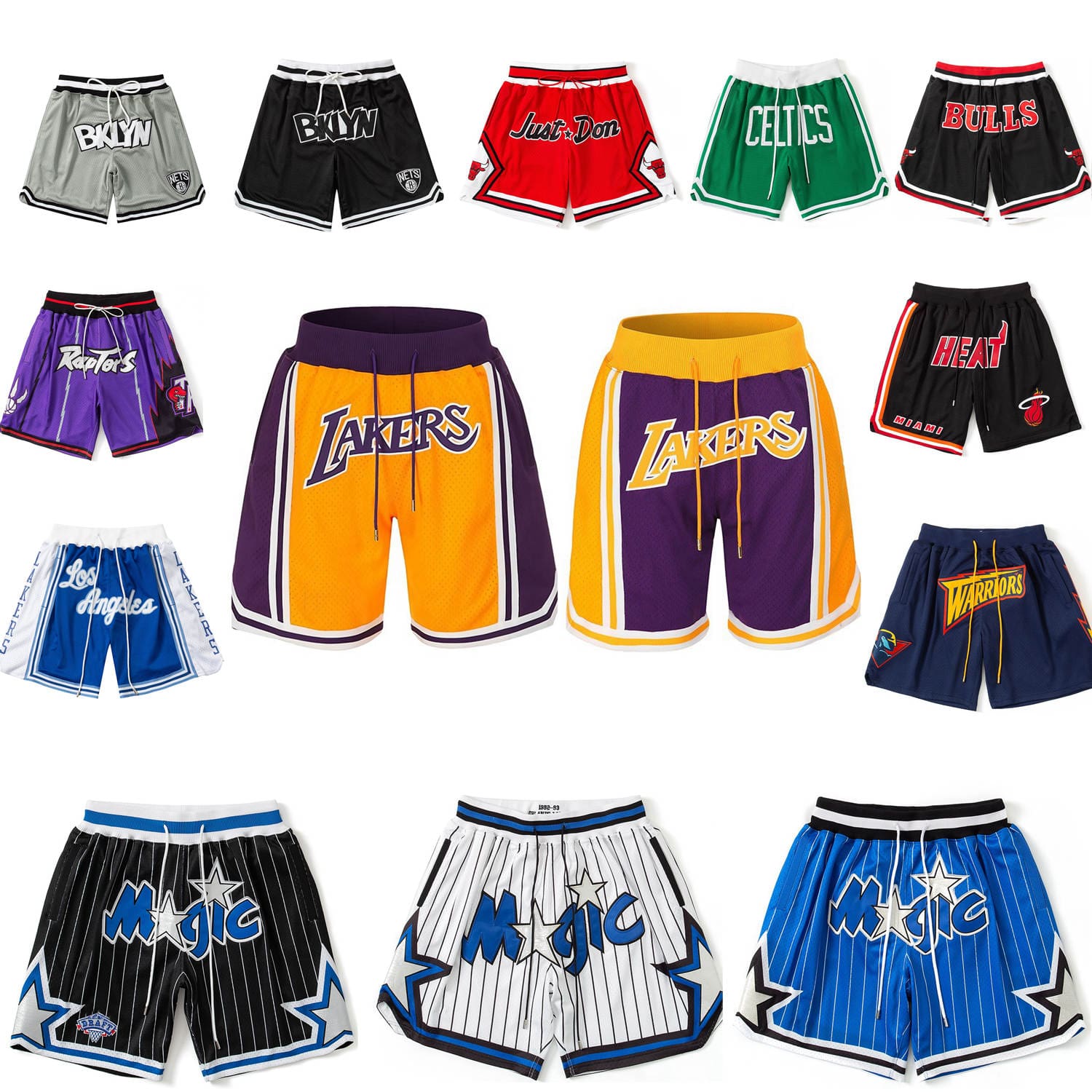 Just Don Shorts (Set Of 4)