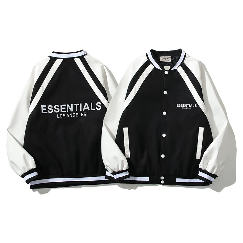 Fog Double Line Essentials Leather Sleeve Baseball Uniform