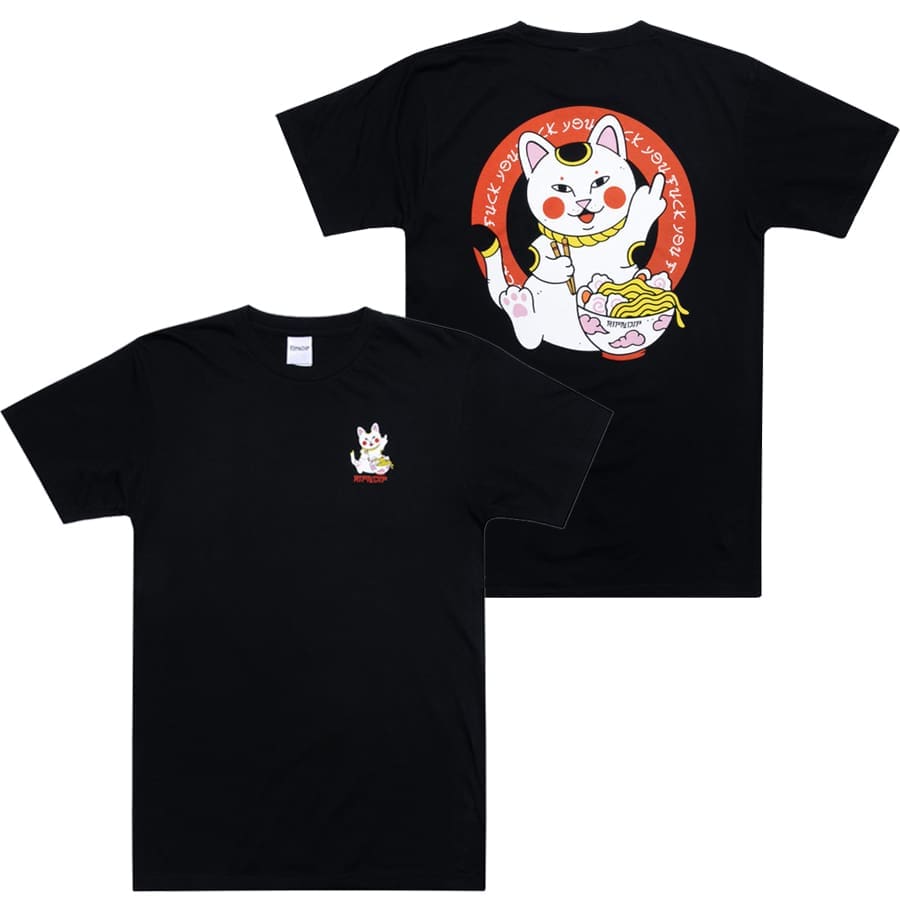 Rip N Dip Middle Finger Cat Pocket Tee