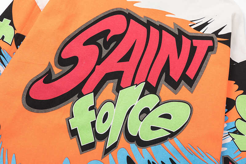 Saint Michael Racing Printed T-Shirt