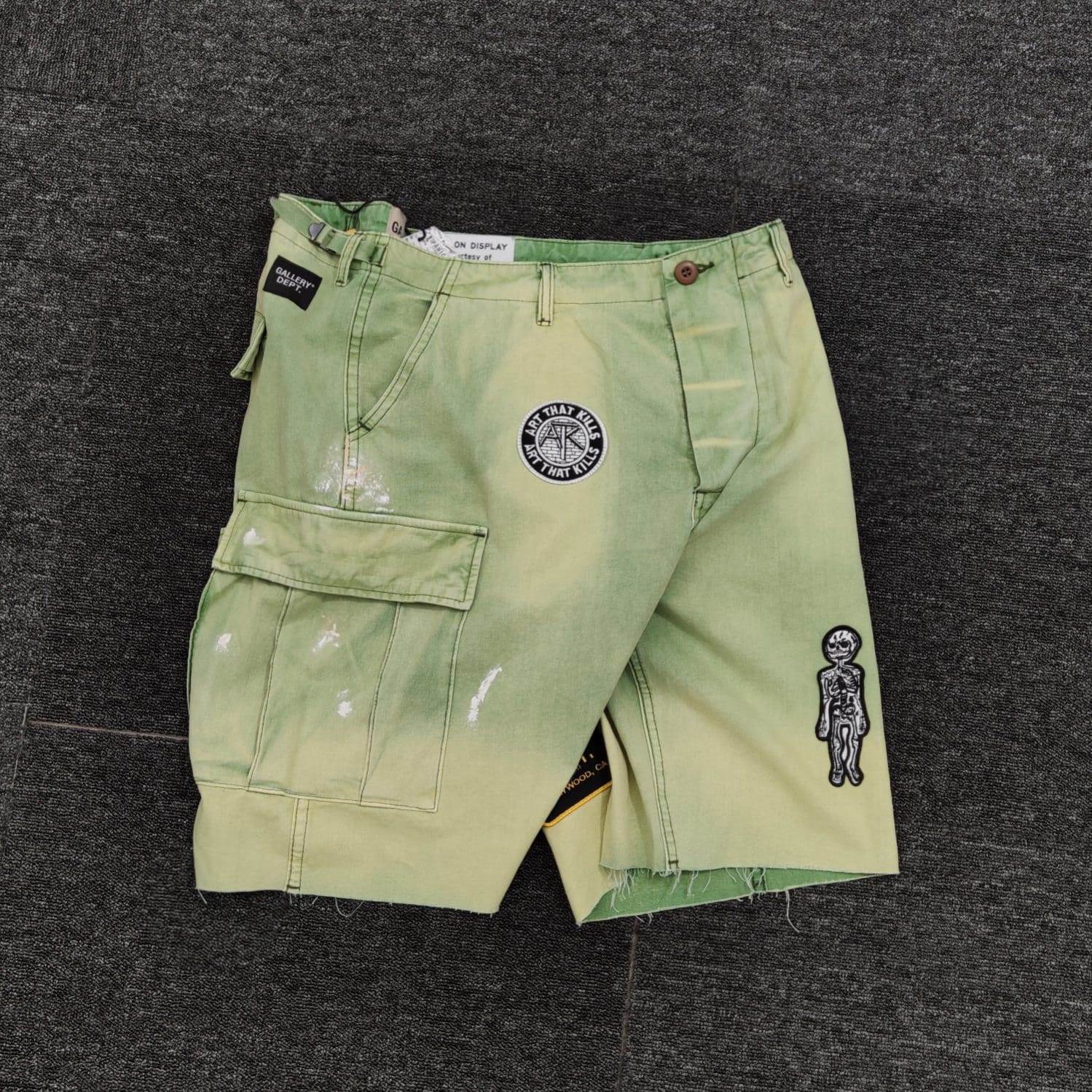 Gallery Dept. Kenzie Fatigue Badge Shorts