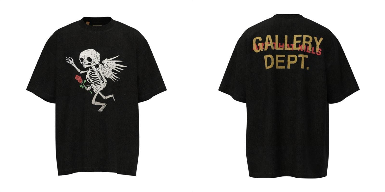 Gallery Dept Vintage Distressed Short Sleeve Tee
