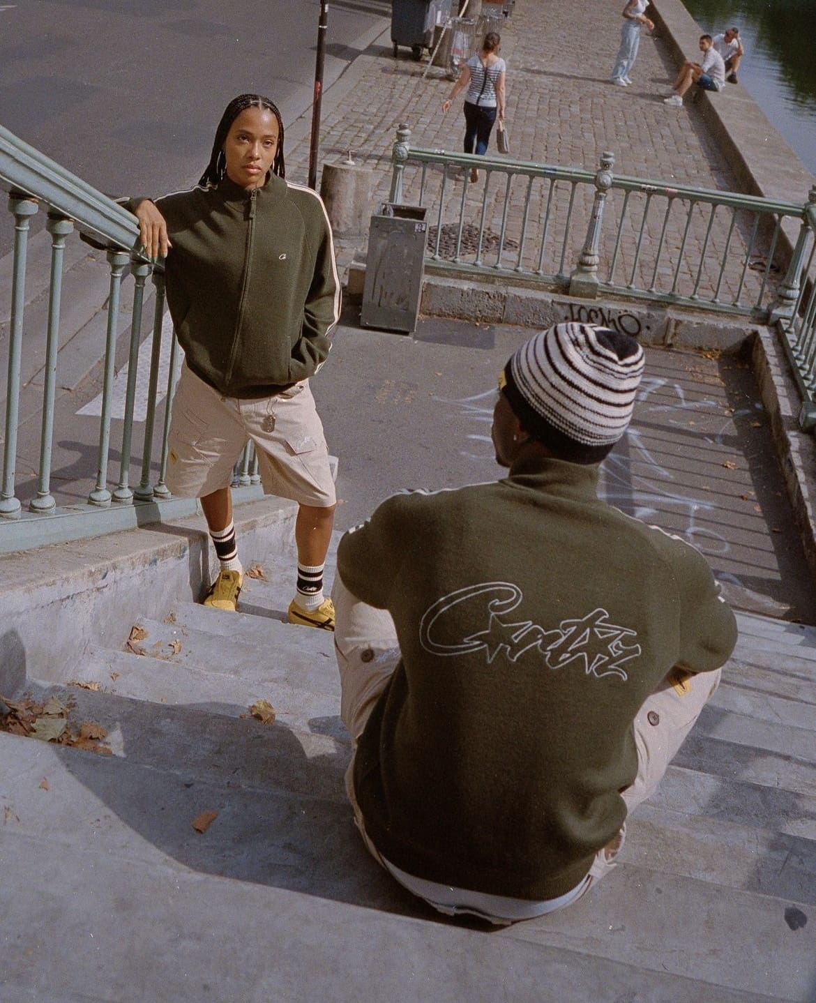 Corteiz Devil Island Alphabet Cardigan