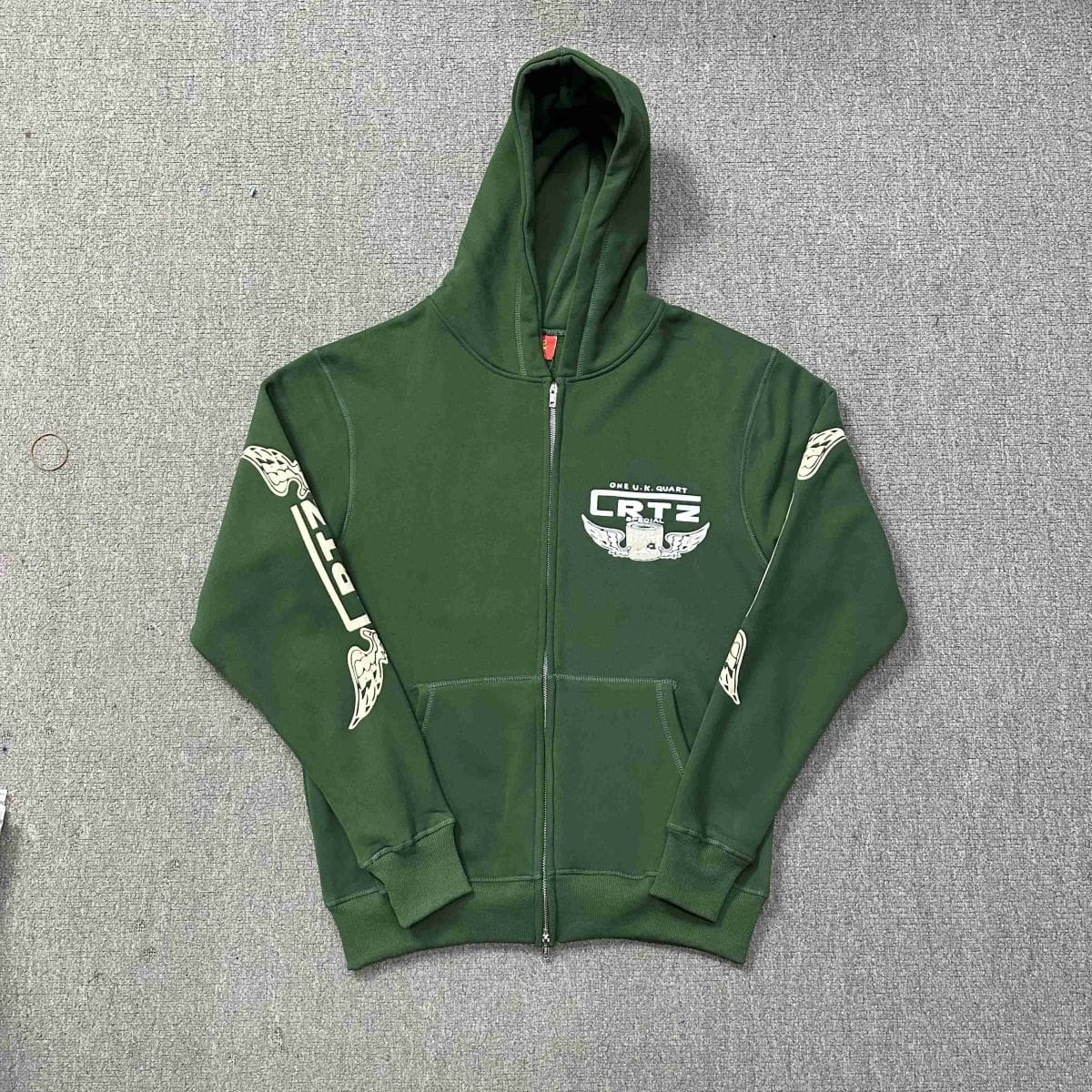 Corteiz Devil Island Fleece-Lined Sweatpants