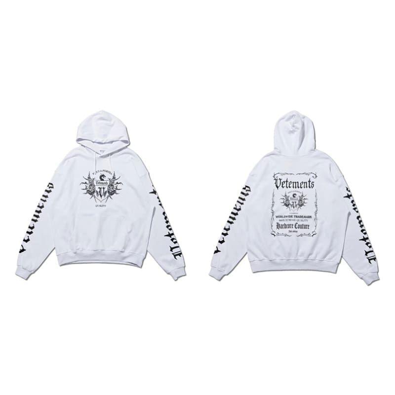 Red Patch Vtm Hooded Sweater 2