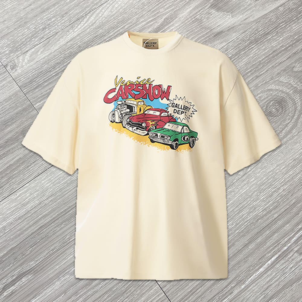 Gallery Dept Vintage Color Paint-Splash T-Shirt