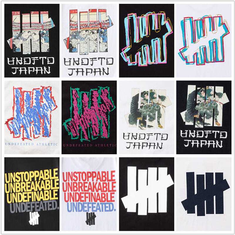 Undefeated Five-Stroke Armband Graffiti Tee