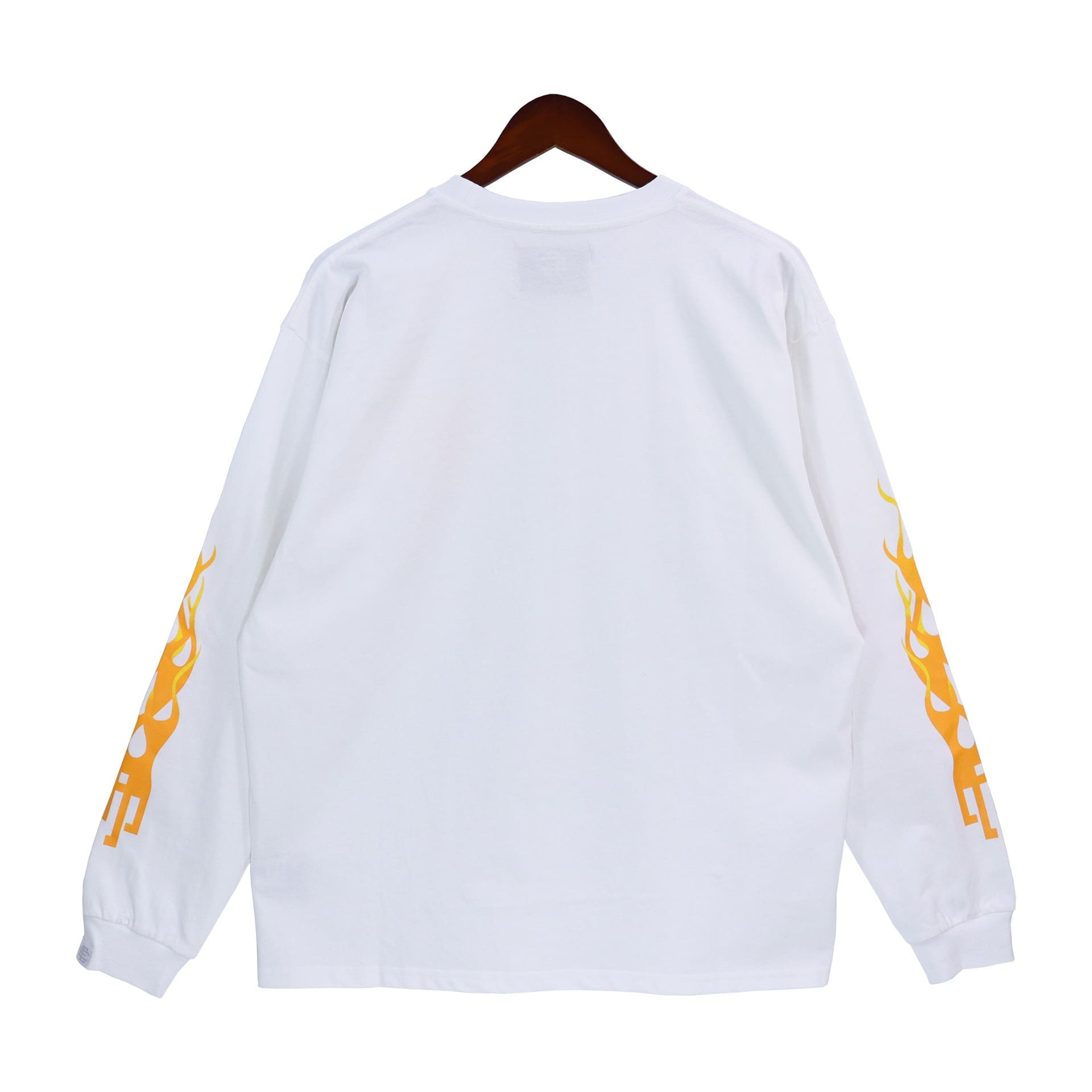 Eric Emanuel Long Sleeve Casual Letter Print T-Shirt for Men and Women