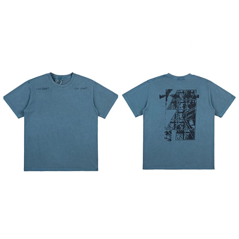 Cavempt Washed Batik Distressed Tee