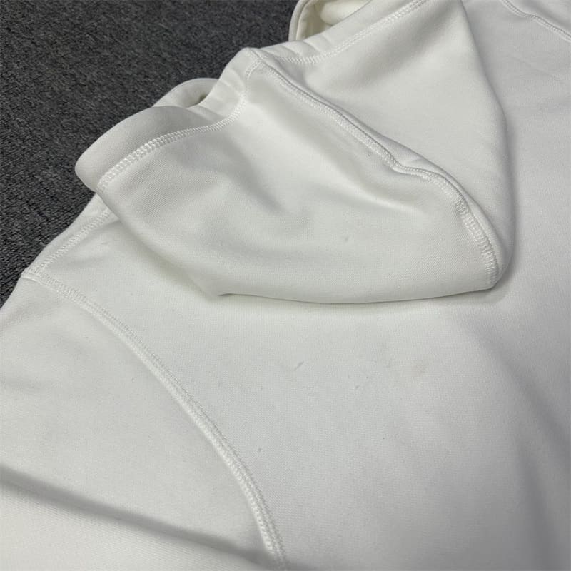 Corteiz Devil Island Letter Print Fleece-Lined Sweatshirt and Sweatpants Set for Men and Women