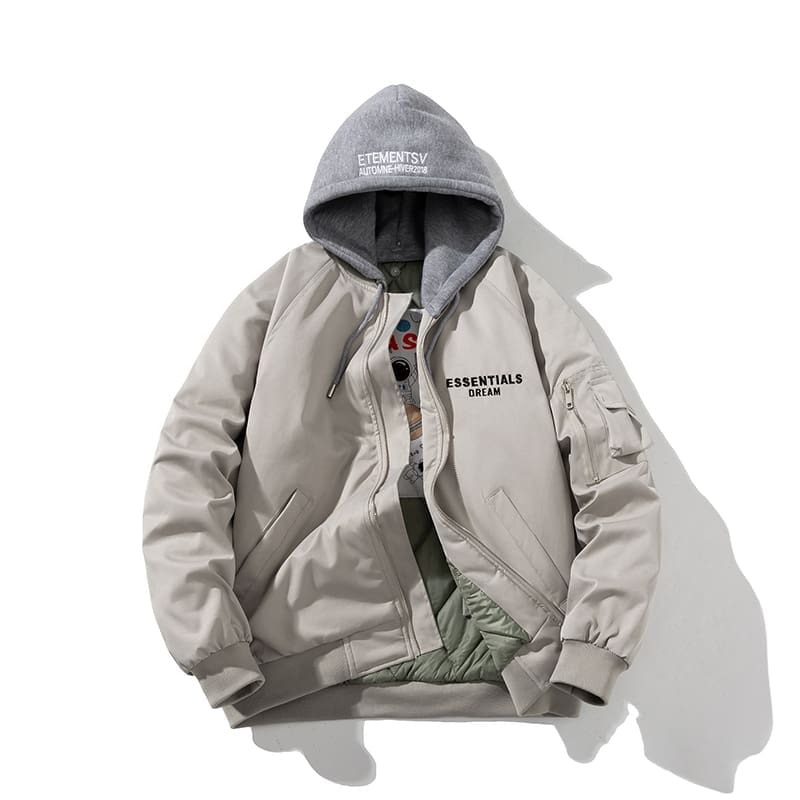 Essentials Baseball Uniform Couple Coat