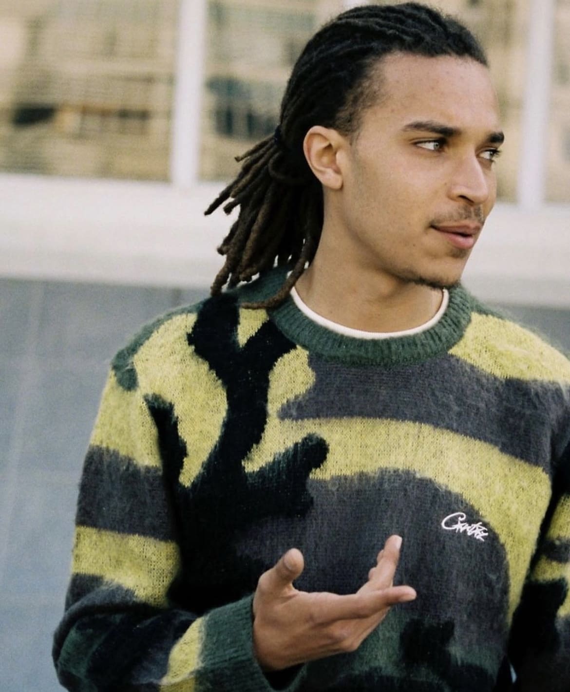 Corteiz Devil Island Haima Wool Sweater for Men and Women