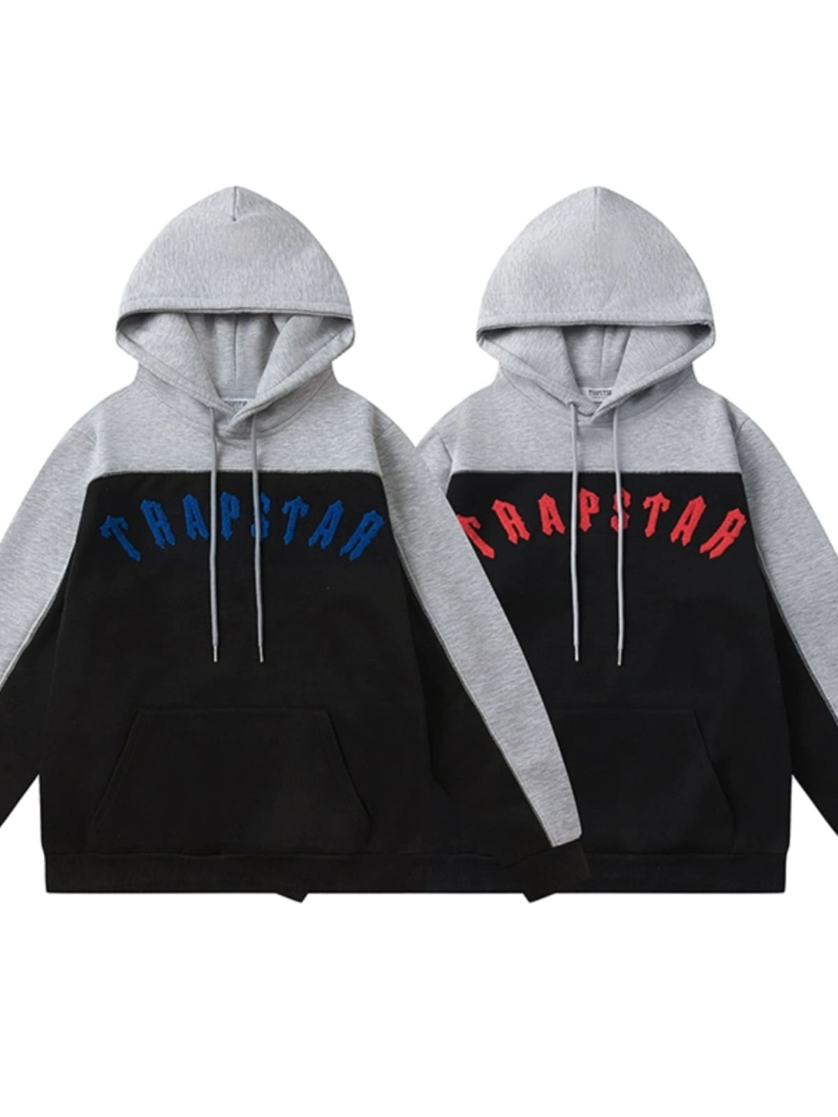 Trapstar Contrast Velvet Hooded Sweatshirt