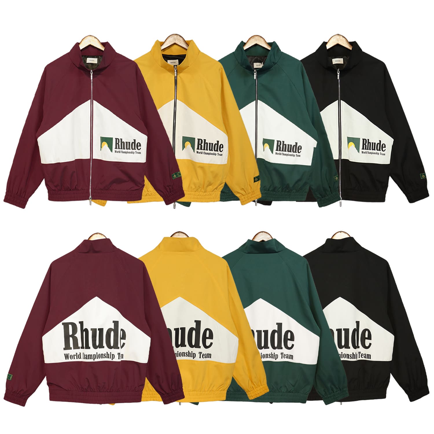 Rhude Panel Logo Short Jacket