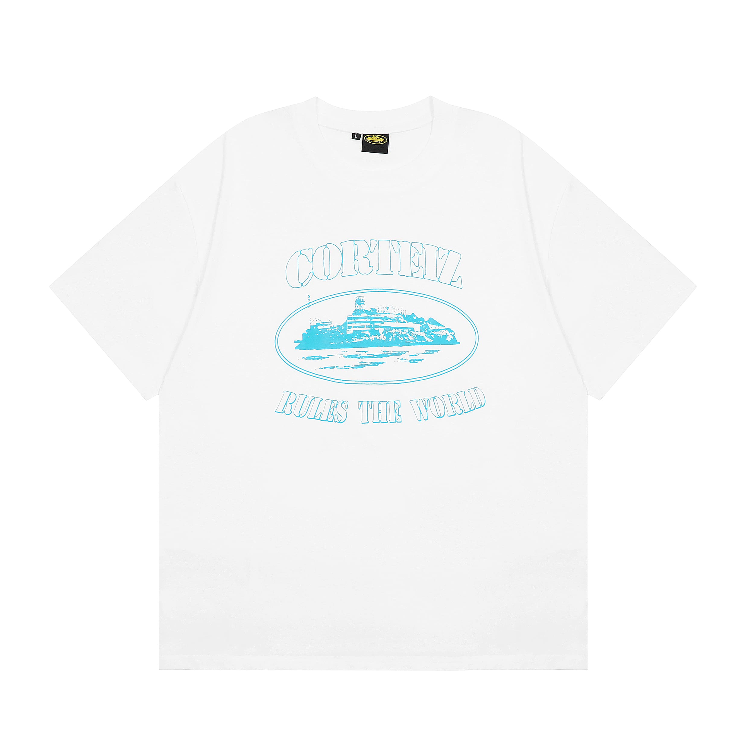 Corteiz Devil Island Sailing Short Sleeve T-Shirt High Street Summer Style