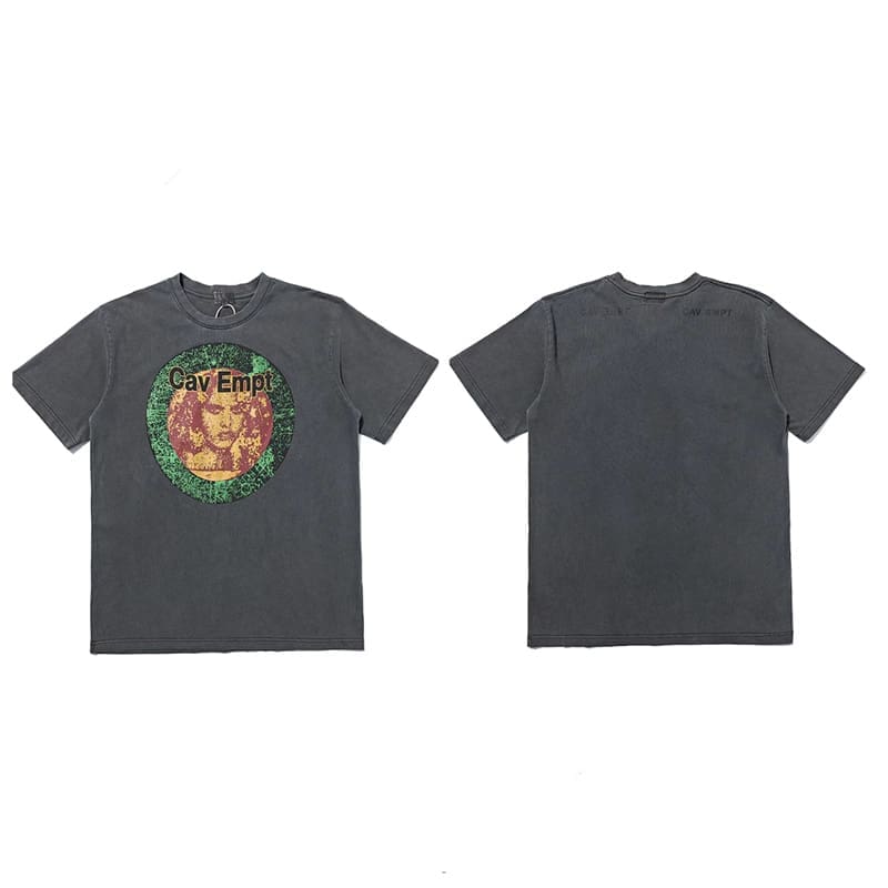 Cavempt Washed Batik Distressed Tee